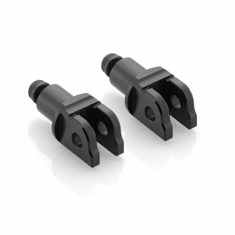Rizoma 58-PE792B PE792B FOOTPEG MOUNT KIT RIDER BLACK PR