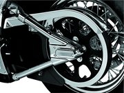Kuryakyn 8256 Swingarm Cover Kit - Unlighted 00-07 Softail Models Chrome - User 1