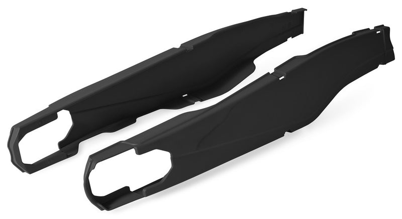 Polisport Swingarm Protectors Black - 8456500001 For Husqvarna Dirt Bikes 2014-2023 | KTM Dirt Bikes 2013-2022