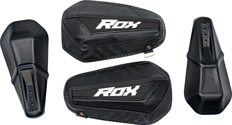 Rox GEN 3 MTN Lite Handguards Black White - FT3-HG-ML-W