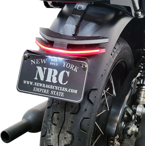 New Rage Cycles Intergrated Tail Light TRI - BONNEVILLE-FE Triumph Bonneville 2017-2023