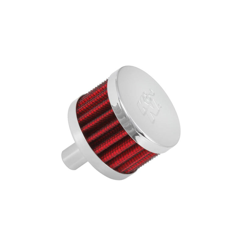 K & N 62-1015 62-1015 BREATHER FILTER CHROME 1/2IN