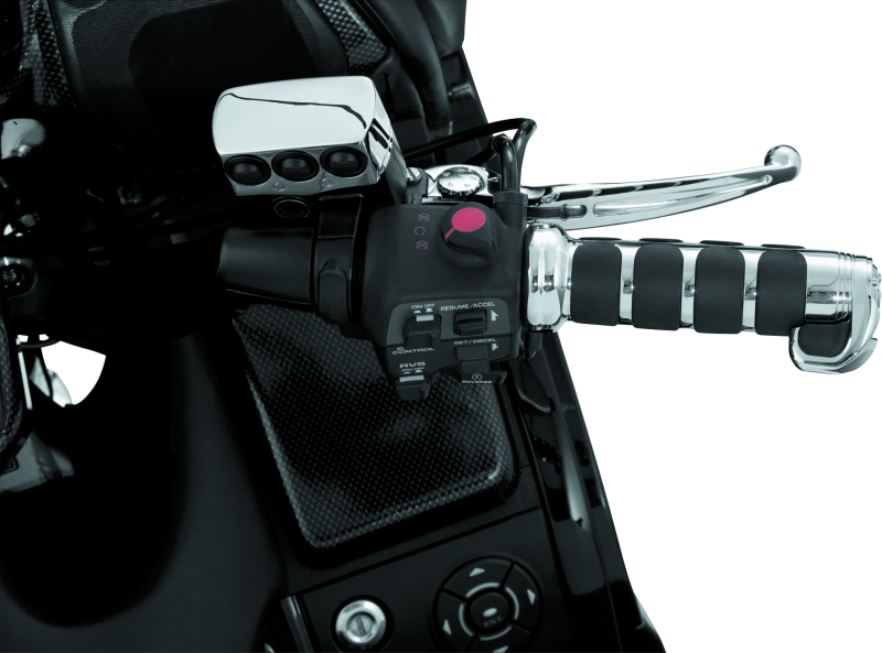 Kuryakyn 6183 ISO Grips For GL1800 With Heated Grips Chrome - User 1