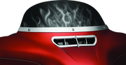 Kuryakyn 1387 Smooth Windshield Trim 14-Up Touring Chrome - User 1