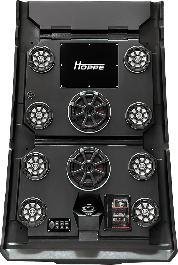 Hoppe Industries Stereo TOP 8 Speakers With 2 SUB 4RZRPXP-82 - HPKT-0112 Polaris RZR 2020-2024