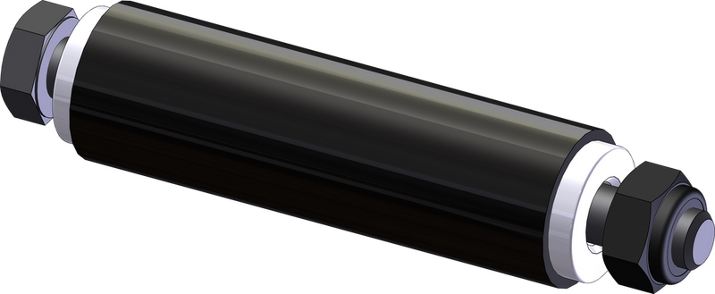 Kfi Products 10-0050 RK-ALU-HS ROLLER KIT - ALUMINUM HORIZONTAL STANDARD