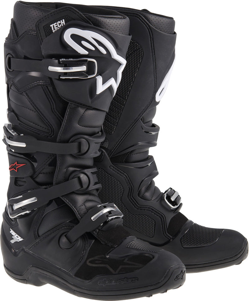Alpinestars 482-20108 2012014-10-8 TECH 7 BOOTS BLACK SZ 08