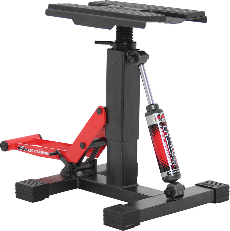 Drc HC2 Lift Stand Black RED - D36-38-312 For Yamaha Dirt Bikes 1974-2019 | Suzuki Dirt Bikes 1975-2018 | Kawasaki Dirt Bikes 1974-2018