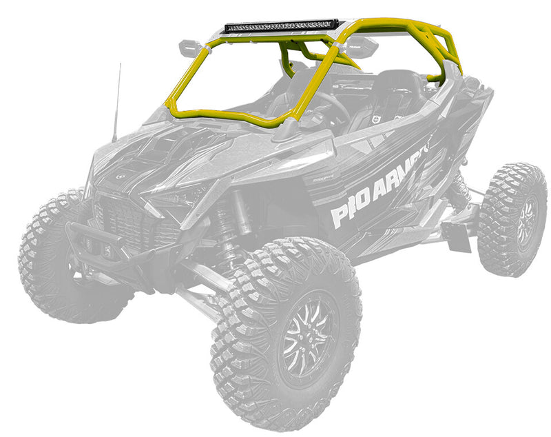 Pro Armor CAB Only Cage With NO Intrusion Lifted Lime - P2217C054LL Polaris RZR 2022