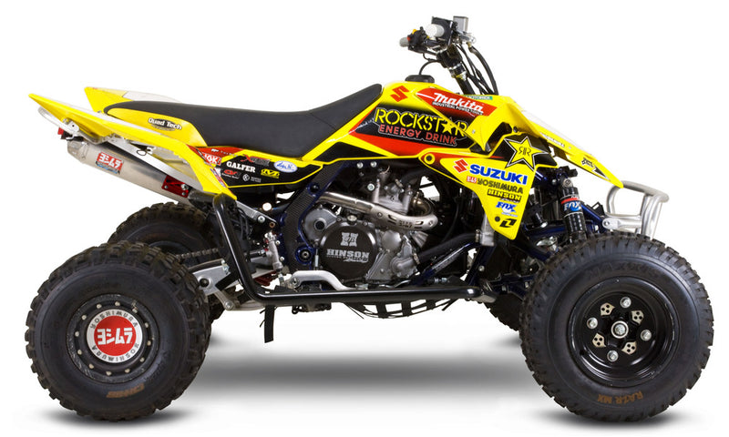 Yoshimura Signature RS-5 Full System Exhaust SS-AL-SS - 3115007350 Suzuki 450 QuadRacer 2006-2009