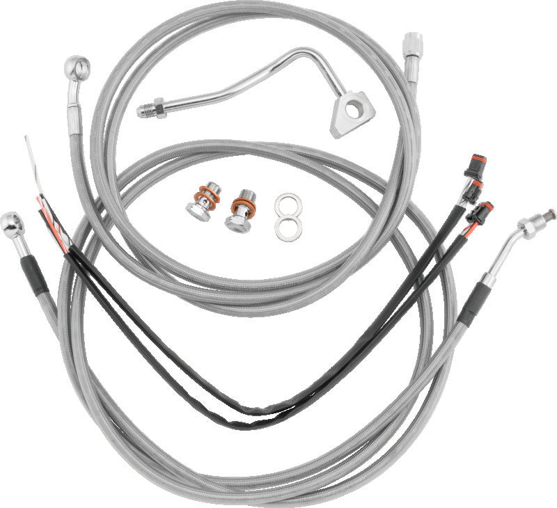 Burly Brand B30-1104 Control Kit 15in ABS - Stainless Steel - User 3
