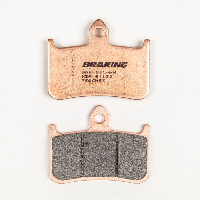 Braking 31-756 756CM55 BRAKE PAD SET SINTERED SPORT