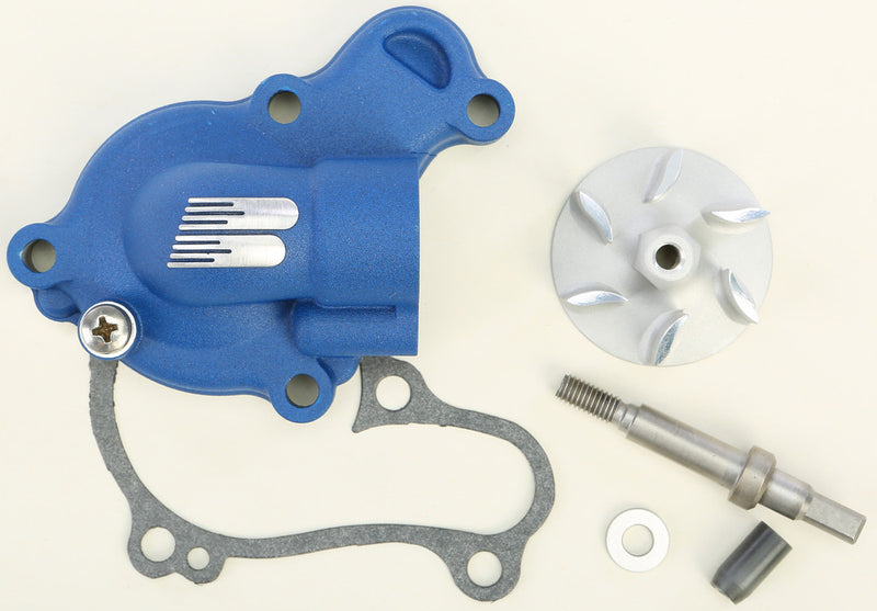 Boyesen Waterpump Cover & Impeller Kit Blue - WPK-38CL Yamaha YZ 450 / WR 450 2014-2023