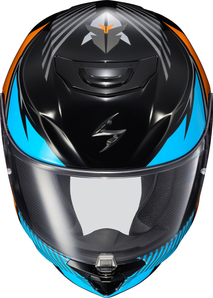black and blue scorpion exo helmet large ST1400 Evo Carbon Hex Matte Grey XL use Ellip Scorpion Exo EXO-R330 Full-Face Helmet