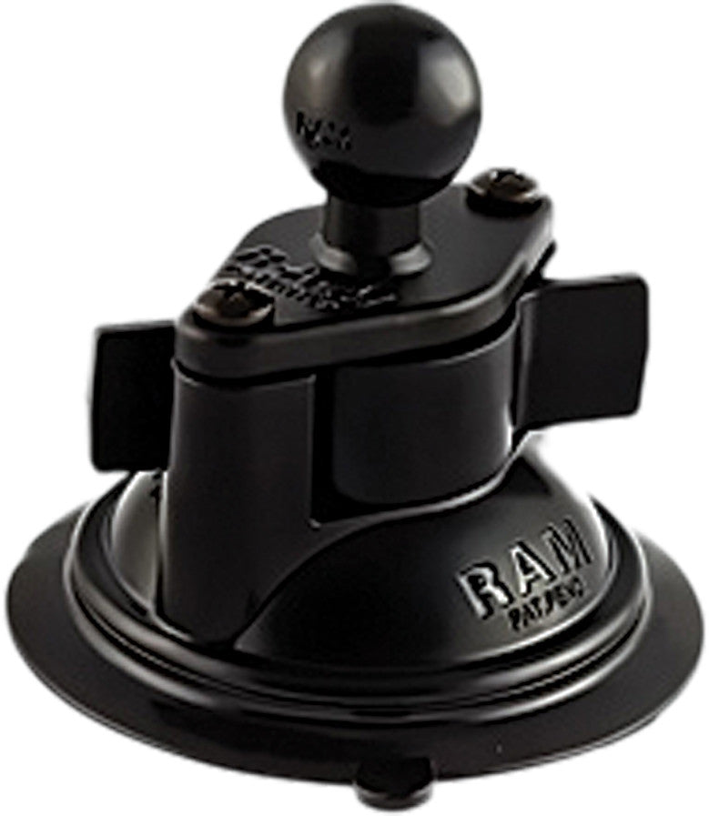 Ram Mounts 71-7216 RAM-B-224-1U 3.3" DIA. SUCT CUP W/ 1" BALL