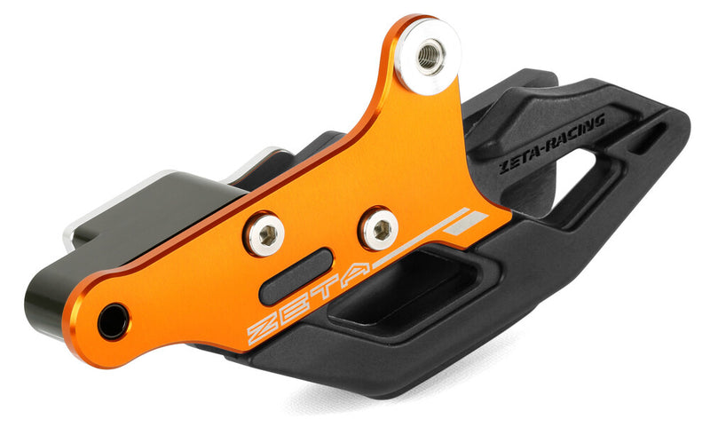 Zeta 3D Chain Guide Orange - ZE82-1413 KTM Dirt Bikes 2023-2025