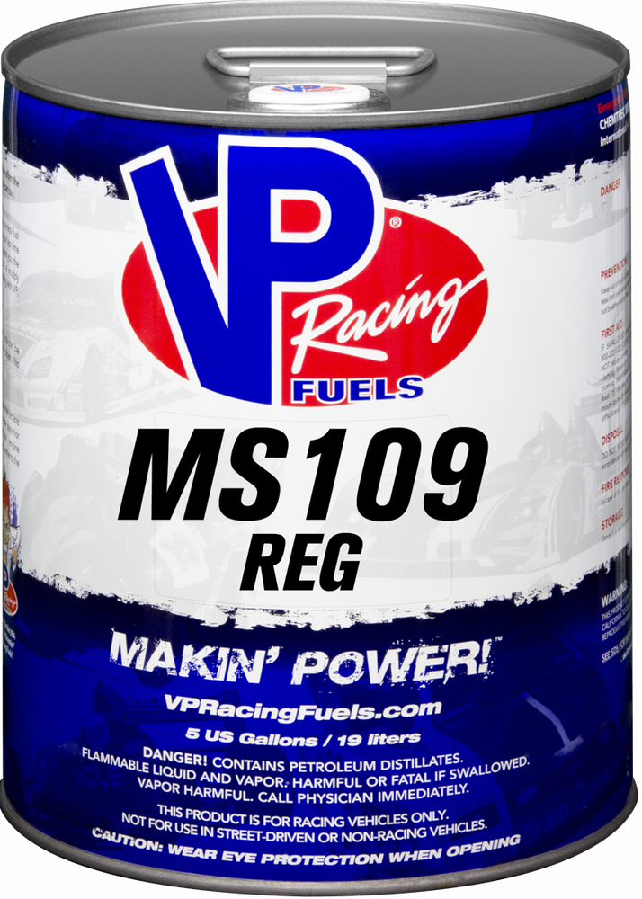 Vp Racing 30-36114 2222 MS 109 REG VP FUEL 5 GAL PAIL