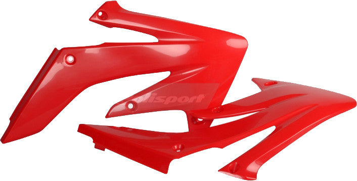 Polisport Radiator Shroud RED - 8410300003 Honda CRF250R 2004-2009