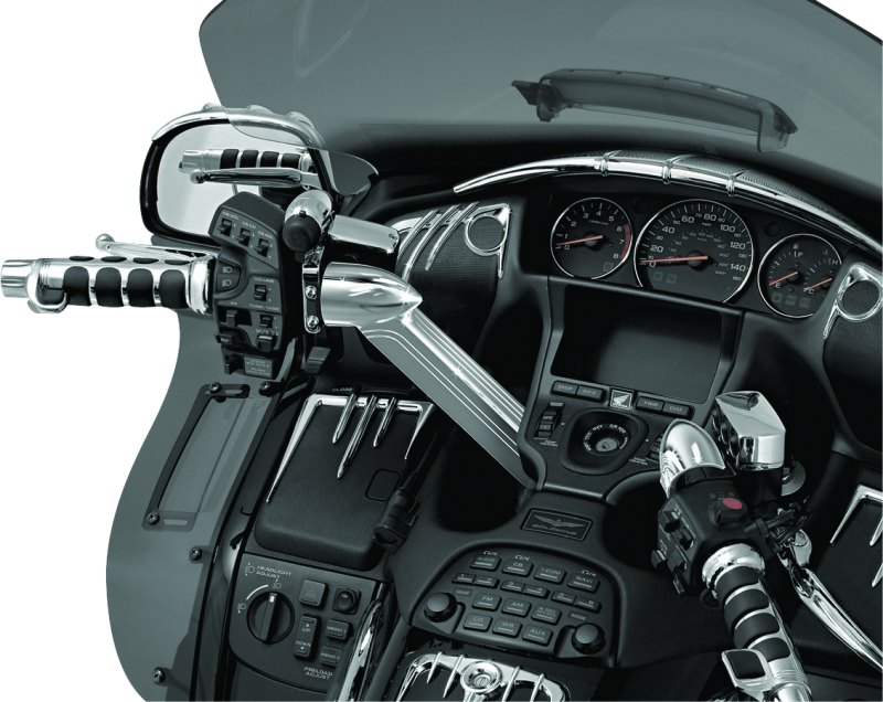 Kuryakyn 3747 Handlebar Top Cover 01-17 GL1800 Chrome - User 1
