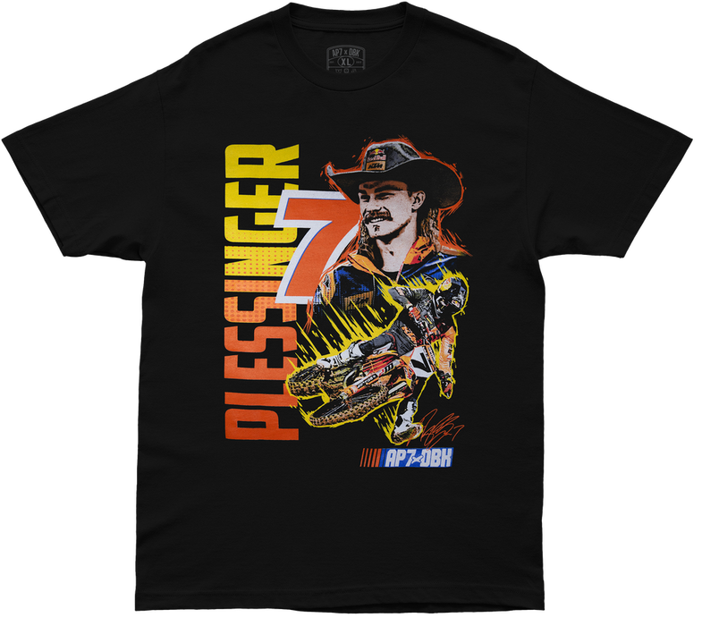 Dbk 325-000252X ATAP-SPEEDWAY-2X SPEEDWAY TEE BLACK 2X