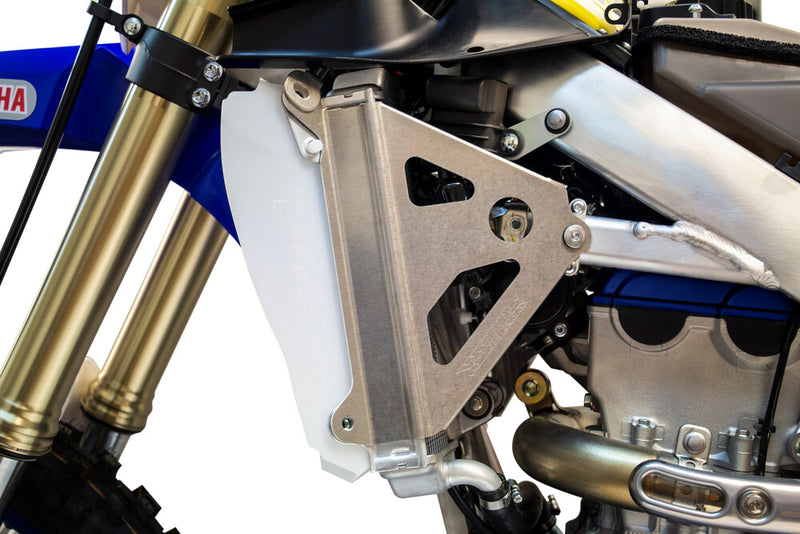 Works Radiator Braces - 18-180 Yamaha YZ 450 2019-2023