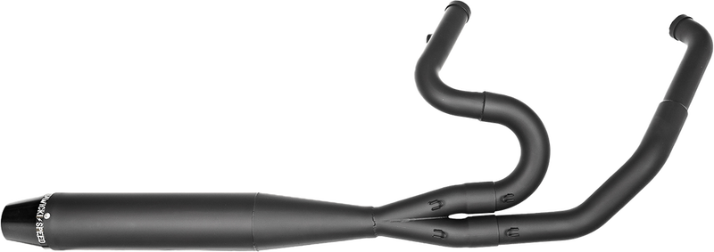 Sawicki 2IN1 Twin CAM FLT MID Length Pipe Brushed SS For Harley Touring 1995-2016