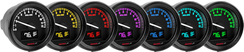 Koso North America 27-5949 BA086101 TNT-05R D48 TACHOMETER