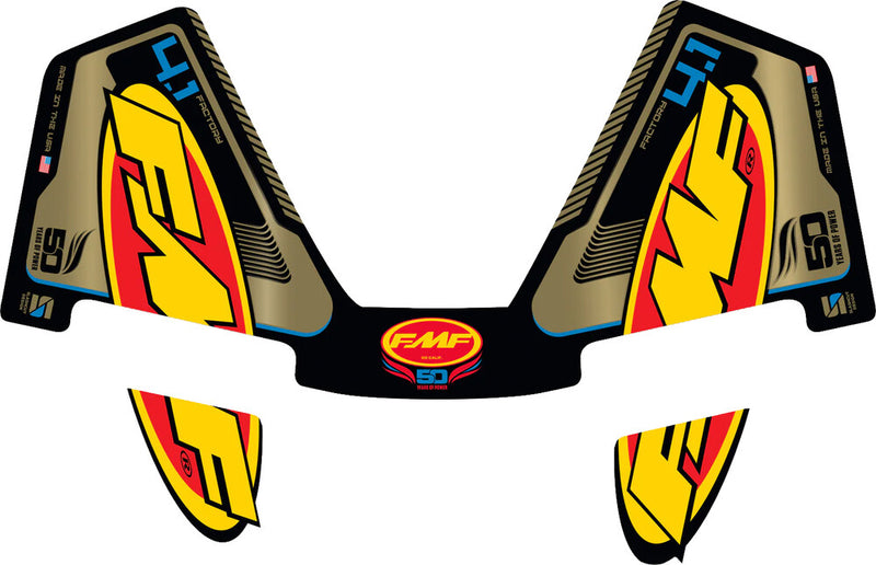 Fmf 79-014852 014852 4.1 RCT 50TH DECAL