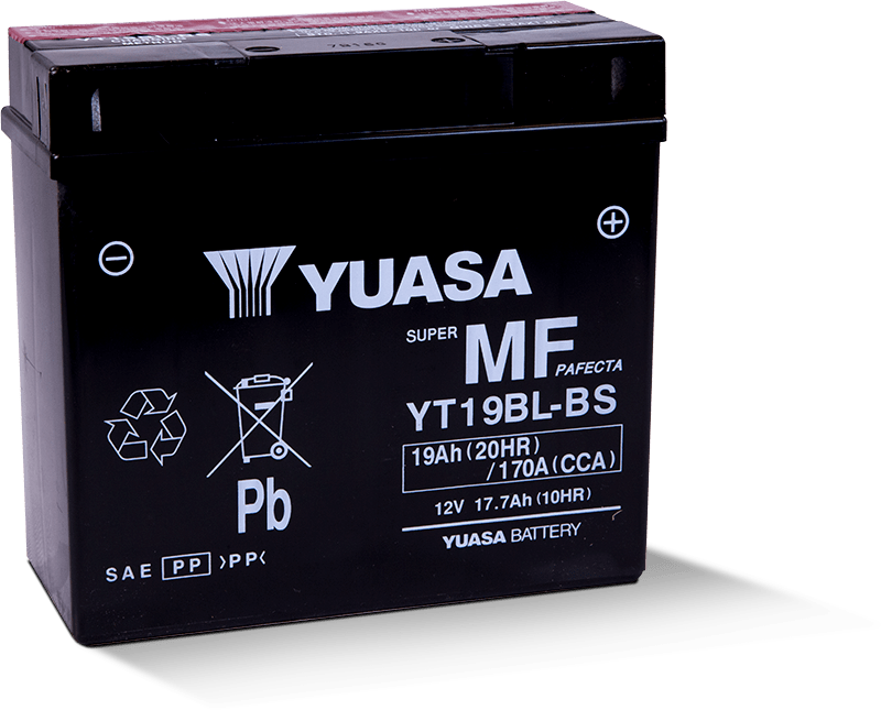 Yuasa Battery YUAM6219BL Yuasa YT19BL-BS Maintenance Free AGM 12-Volt Battery W/bottle - User 1