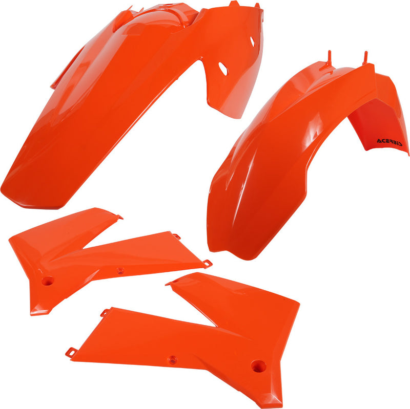 Acerbis Plastic Kit Orange - 2071130237 KTM Dirt Bikes 2005-2007