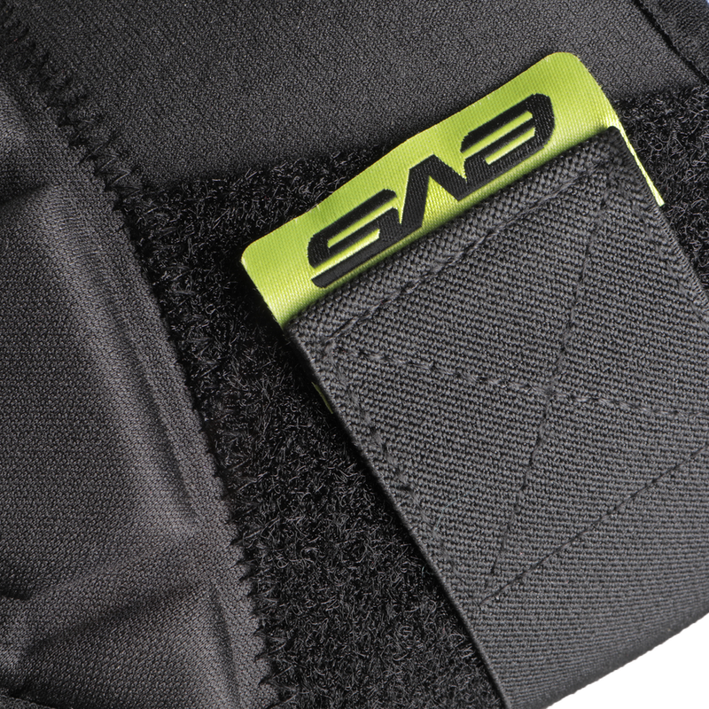 Evs 663-14382X TP199K-BKHV-XXL TP199 KNEE/SHIN GUARD BLACK/HI-VIS 2X