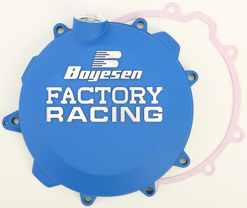Boyesen 59-7243CL CC-42CL FACTORY RACING CLUTCH COVER BLUE