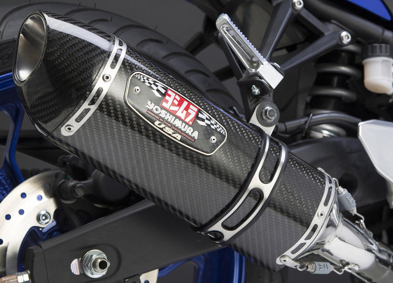 Yoshimura Exhaust Race R-77 Full-SYS SS-CF-CF - 133200J220 Yamaha R3 2015-2016