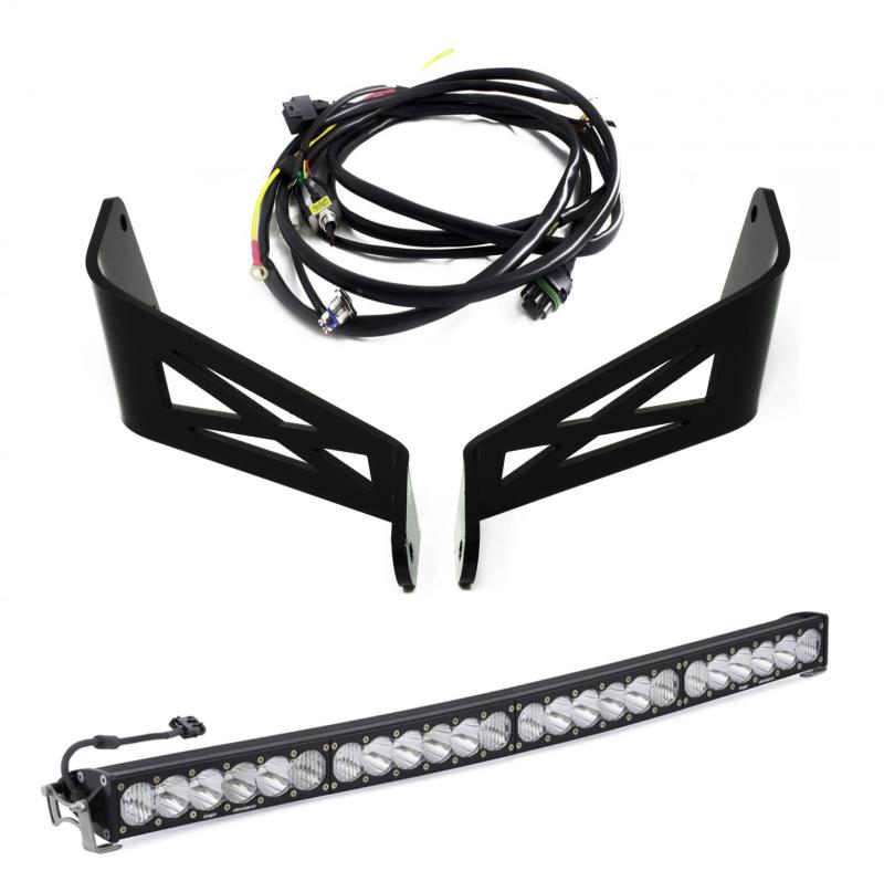 Baja Designs 447085 OnX6 Can-am Maverick X3 Rock Crawler 40in Roof Mount Kit - User 1