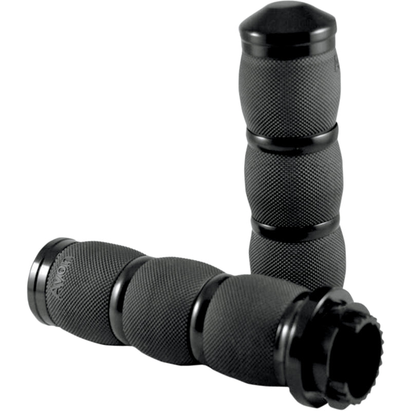 AVON GRIPS 0630-1233 SB-AIR-90-ANO 3-Ring Air Cushioned Grips — Standard 3-Ring Air Cushioned Grips - 7/8" - Anodized