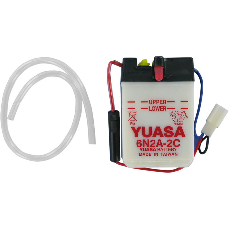 YUASA Y6N2A-2C YUAM262AC Conventional Battery — 6 V Battery - Y6N2A-2C