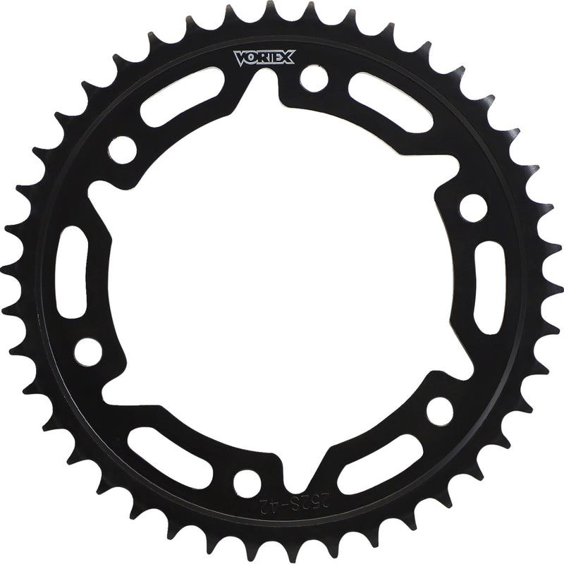 VORTEX 1210-0531 252S-42 Steel Sprocket Steel Rear Sprocket - 42 Tooth - Honda