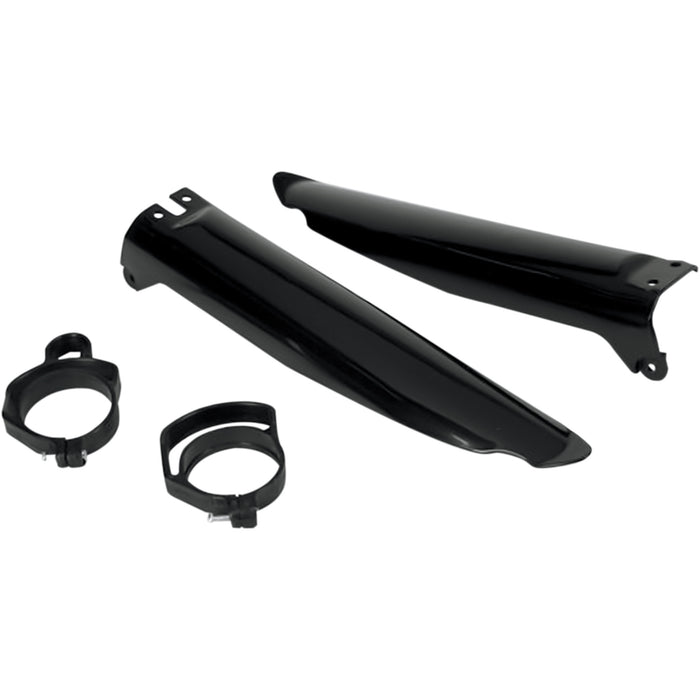 UFO 12-707-33 KA03704001 Kawasaki Fork Tube Protectors Fork Tube Protectors - Black - KX125/250/500 - '96-'03