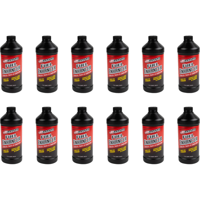 MAXIMA RACING OIL 3707-0040 80-89901 Fuel Enhancer 32 u.s. fl oz - 12-pack