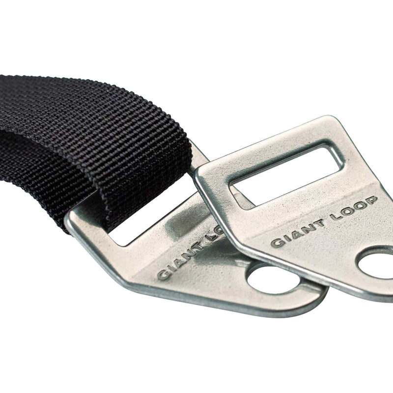 GIANT LOOP 3550-0468 SA23 Strap Anchors silver
