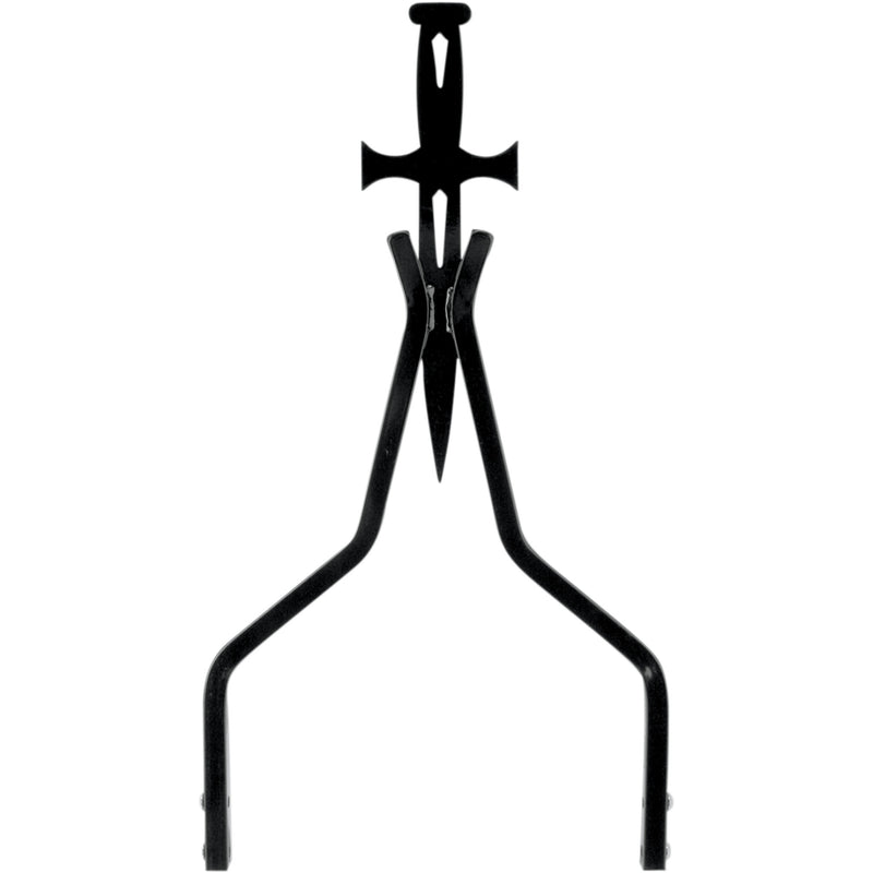 Cycle Visions Daggertude Sissy Bar - CV-8029B For Harley Softail 2006-2016