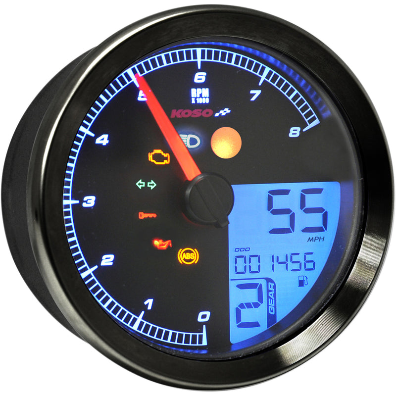 Koso North America TNT-B Gauge - BA051310 Yamaha Bolt 2014-2023