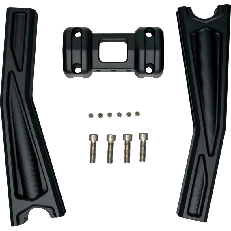 KODLIN USA 0602-1553 KUS55133 Ascent Pro Risers pullback - 10" - black