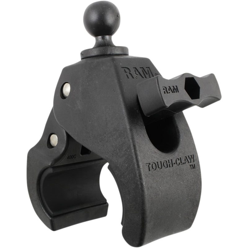 RAM MOUNTS 0636-0012 RAP-B-401 Tough-Claw™ with 1" Diameter Rubber Ball Ball Mount - Tough-Claw™ Base - 1" - 2-1/4"