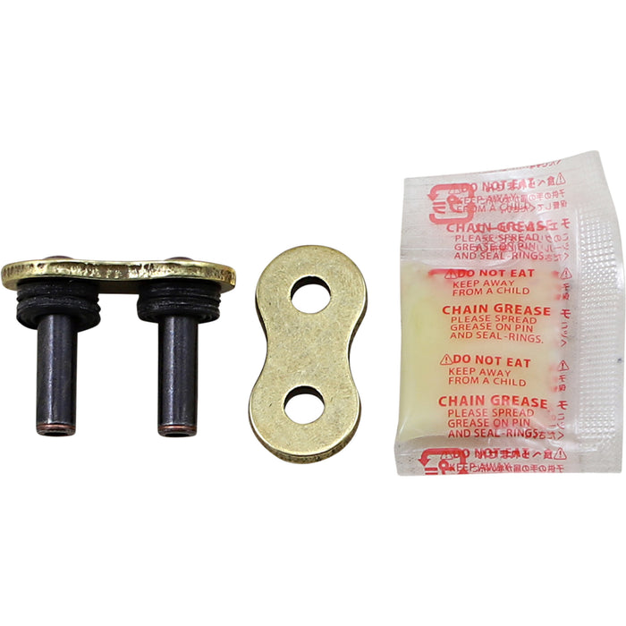 RK 1225-0483 GB530ZXW-RL Sealed Chain (ZXW) Connecting Link — 530 ZXW 530 ZXW - Connecting Link - Rivet - Gold