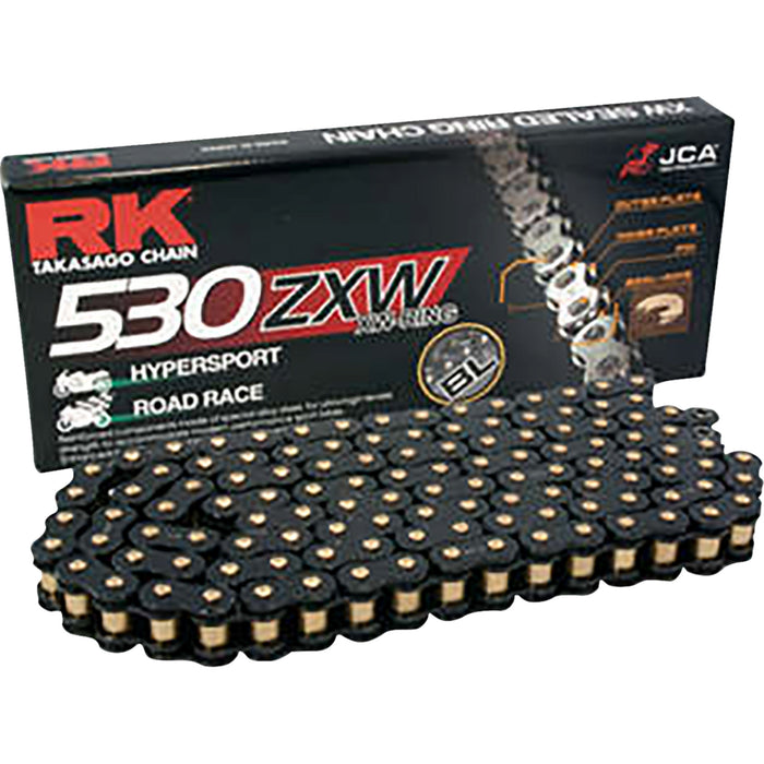 RK 1223-1946 BL530ZXW-120 530 ZXW Chain 530 ZXW - Drive Chain - 120 Links - Black Scale