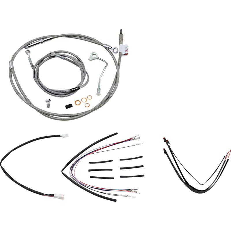 Burly Brand Complete Cable Kit - B30-1159 For Harley Road King 2014-2016