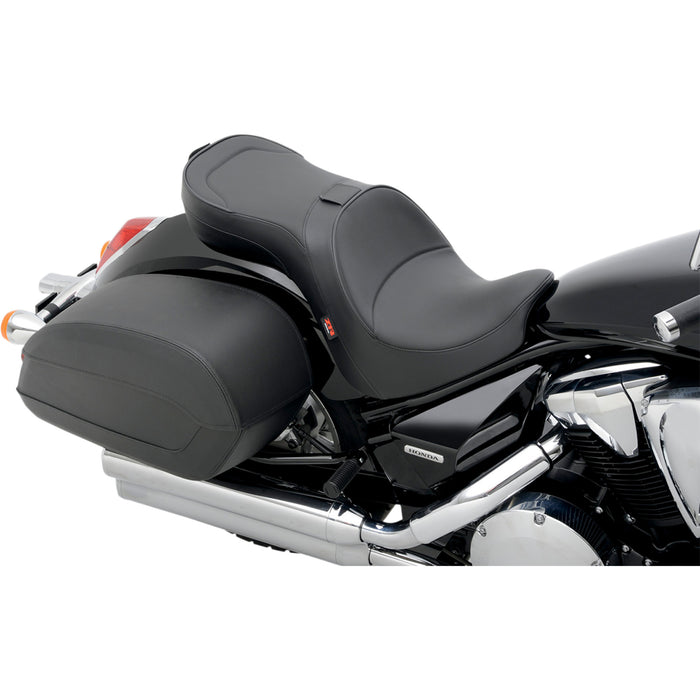 Z1R 0810-1713 Low-Profile Touring Seat With EZ Glide II™ Backrest Option Double Bucket Seat - Backrest - Mild - VT1300