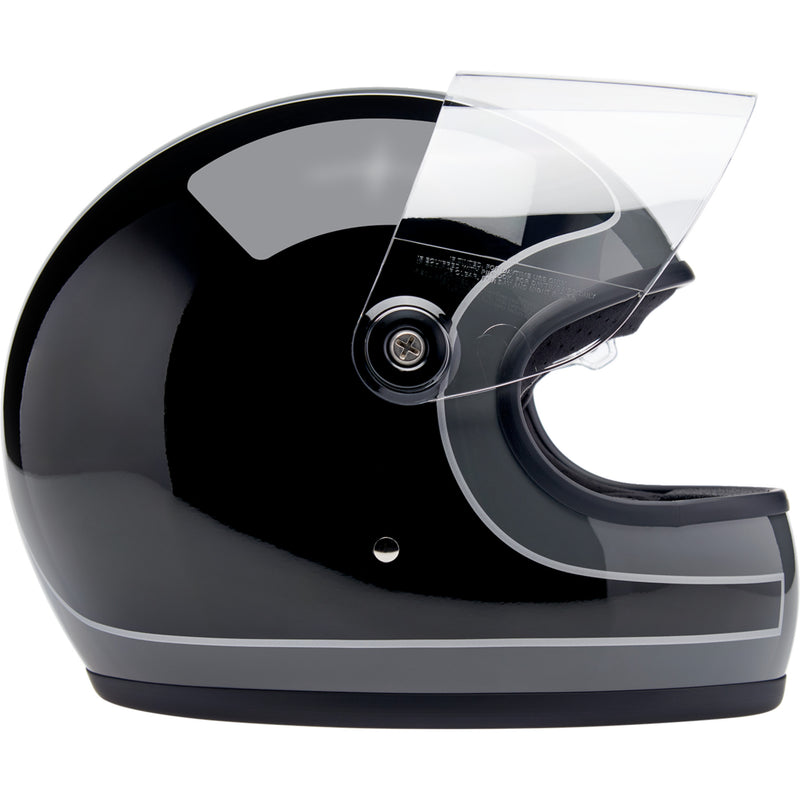 BILTWELL Gringo S Tracker Helmet - Gloss Storm Gray/Black