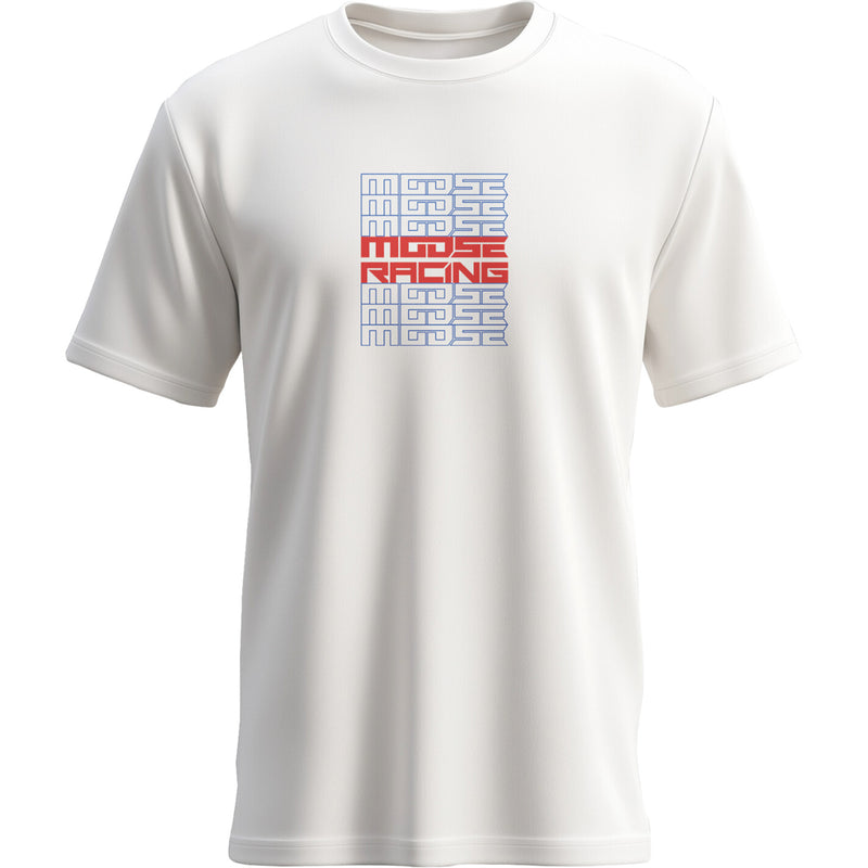 MOOSE OFFROAD 3030-24437 303024437 Recurrence T-Shirt white - large